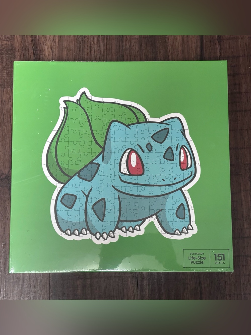 Pokemon Bulbasaur Life-Size Jigsaw Puzzle 151 Pieces